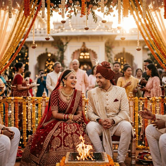 wedding photography India candid warm golden light