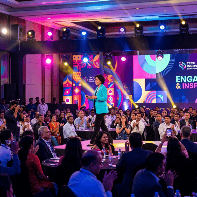 corporate event photography Bangalore colorful